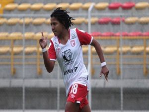 Ysaura Viso marcó su cuarto gol de la temporada con el Independiente de Santa Fe en Colombia