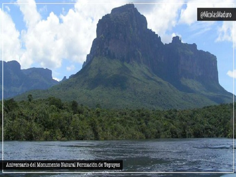 Venezuela celebra 30 años de la declaración de los Tepuyes como Monumento Natural