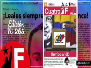 Pueblo venezolano prepara el camino para el 6Dic destaca edición 265 del periódico Cuatro F Web