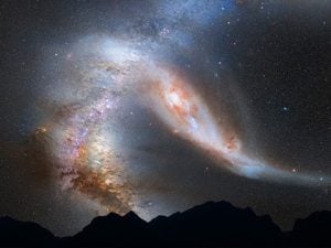 Ubicaron el origen de un inusual estallido de radio en nuestra galaxia