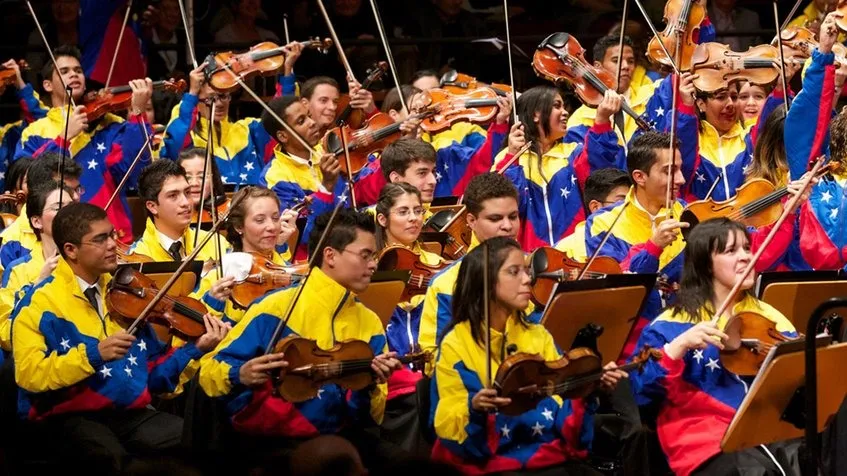 La Orquesta Sinfónica Simón Bolívar