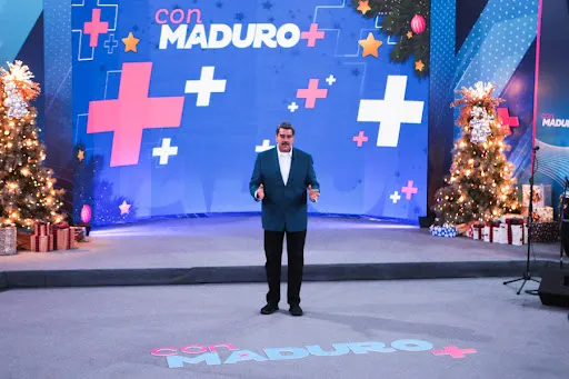 "Ese es el camino, el del diálogo y la paz". Con Maduro + N*34