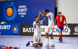 La selección venezolana de Futsal